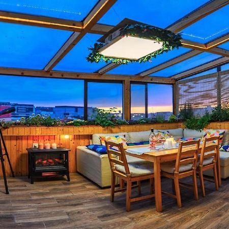 Bucharest Penthouse With Sauna And Terrace Exterior foto